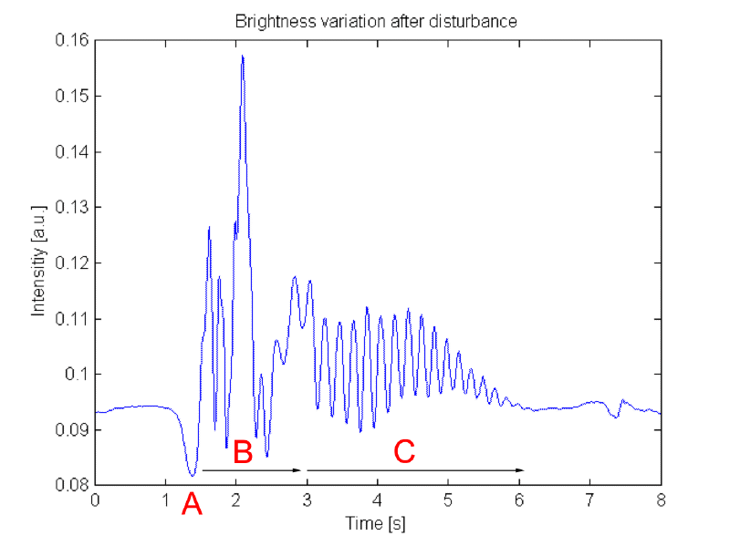 Detail of candle response