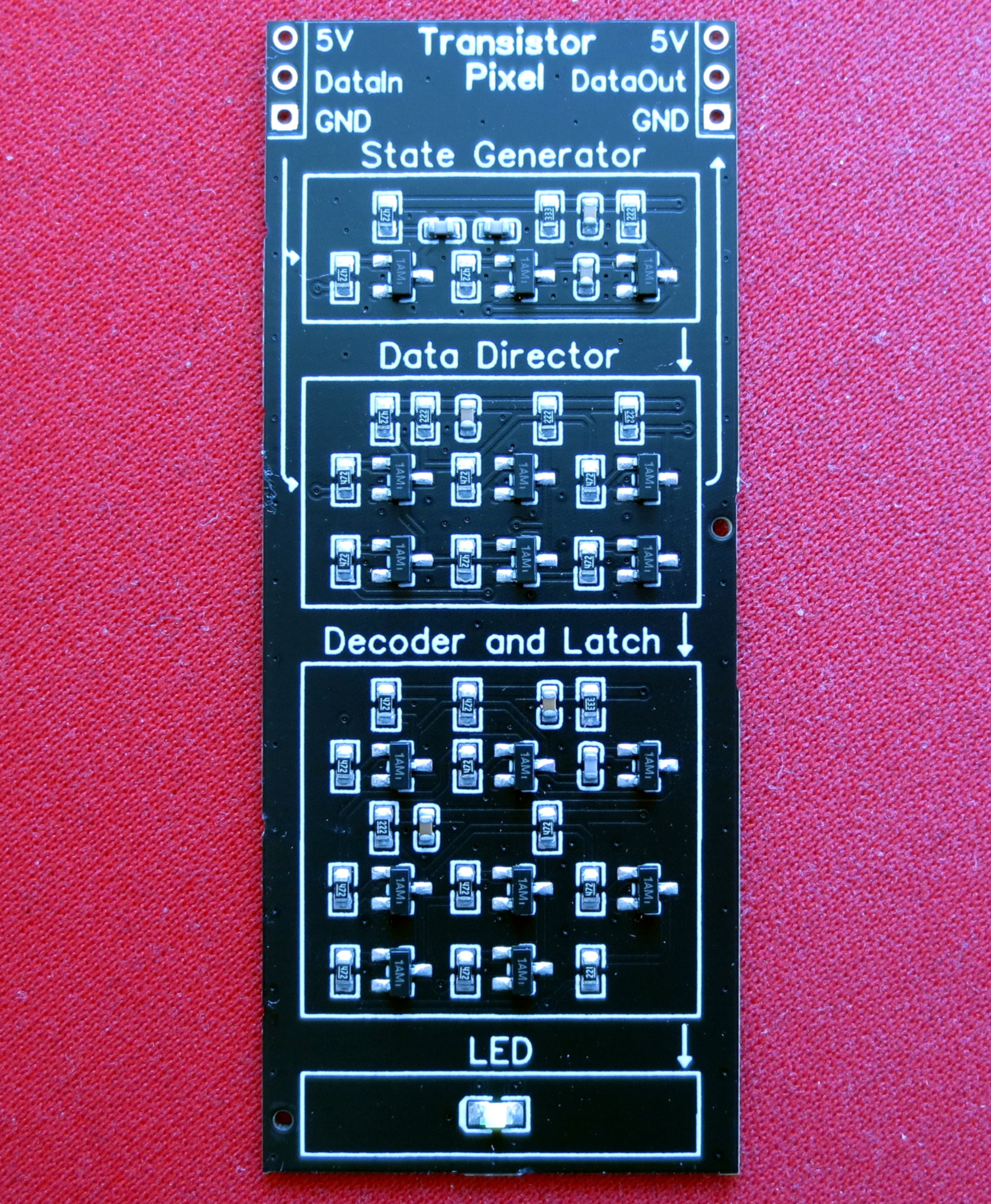 Transistorpixel Red