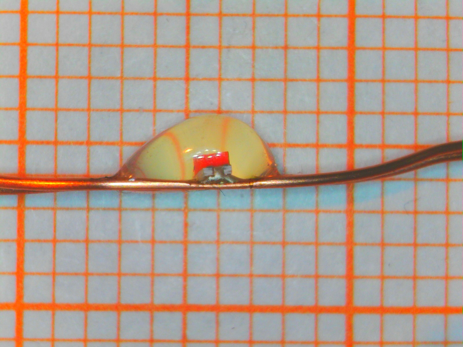 Green LED detail