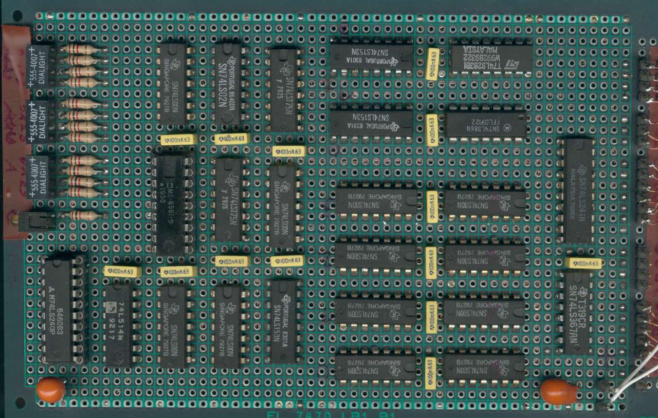 4 Bit TTL CPU · Tim's Blog